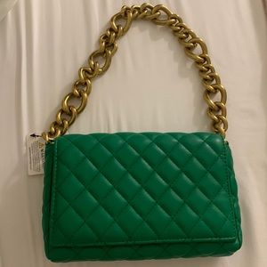 Miss Lola green mini bag NWT